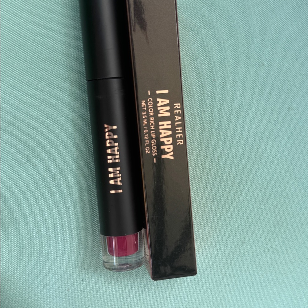RealHer I Am Happy Lip Gloss - Vibrant Pink